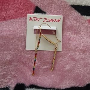 Betsey Johnson Dangle Earrings